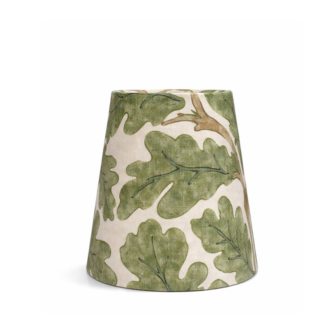 BERGO Lampskärmar Hilda 10 klo lampettskärm Oak Forest/Cream