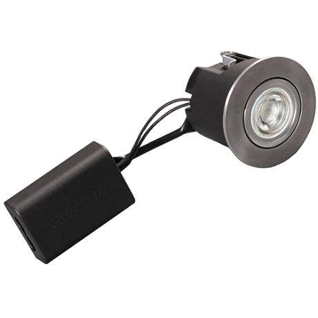 DIOSPOT OPTI OUT rund stål + Diolux E6 930 245lm.