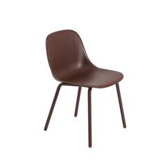 Muuto Fiber Trädgårdsstol -  Brown Red Fiber Outdoor Chair