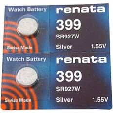 Renata 399/SR927W Uhrenbatterien, 2 Stück