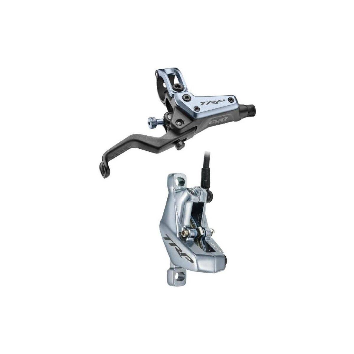 Skivbroms TRP EVO Pro 4-Piston HD-M9040 Höger/Bak Silver