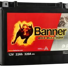 Banner BTX50L-BS 52214 MC-batteri 12V 22Ah 320A/EN