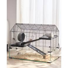 VEVOR Wire Hamster Cage Habitat 29.5in gnaver Gerbil Small Animal House