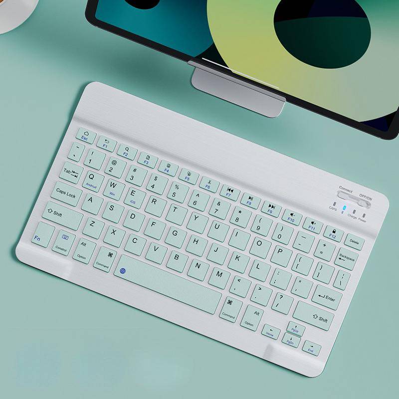 Trådlöst tangentbord Bluetooth-kompatibelt tangentbord för Android IOS Windows Mini 78-Key Gaming Tangentbord för PC iPad Samsung Lenovo Tablet Tangen