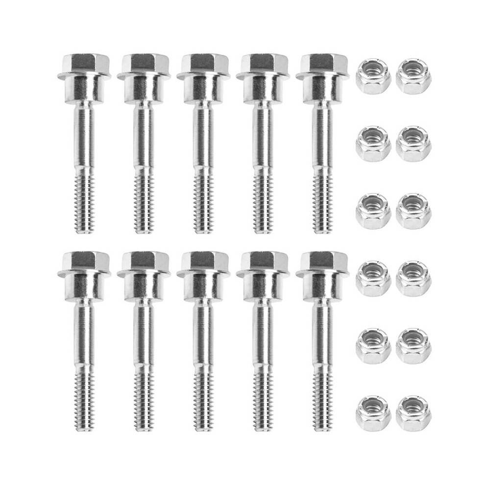 10pcs 580790401 Snow Blower/Throwers Shear Pins Bolts & Nuts for Craftsman ,Poulan AYP 2 Stage Snow Blowers