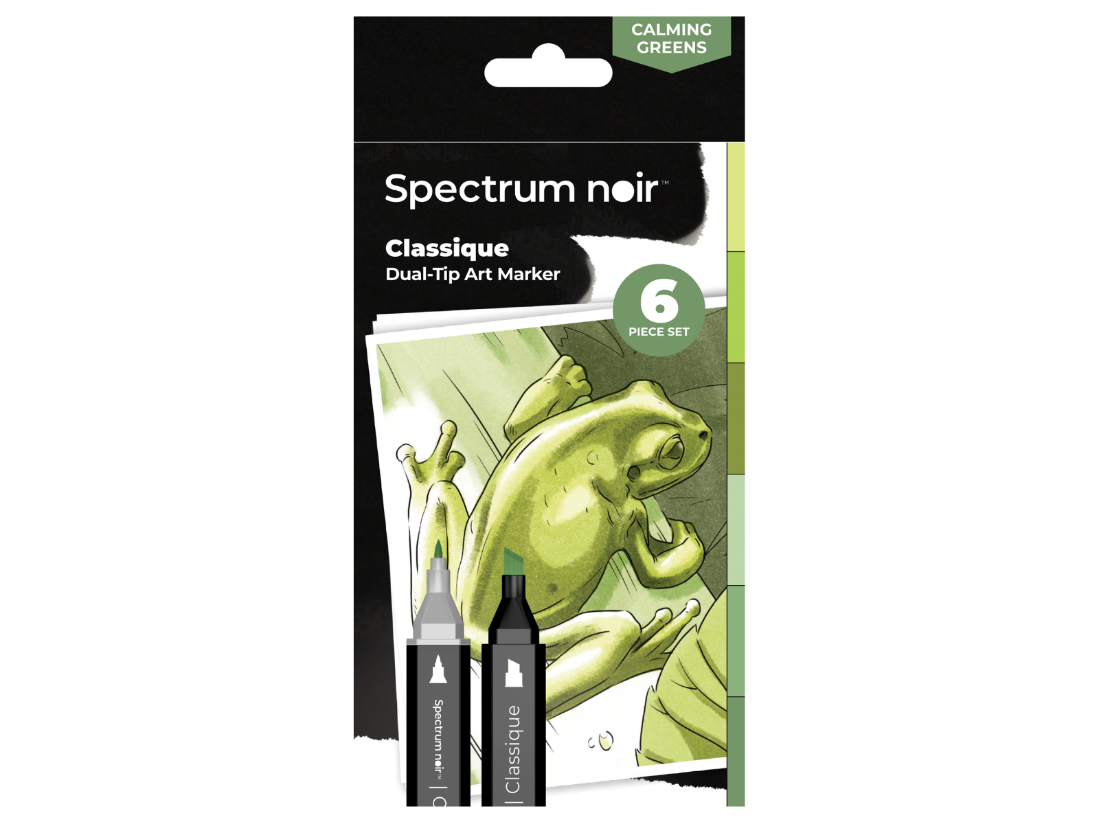 Spectrum Noir-Classique 6pc-Calming Greens