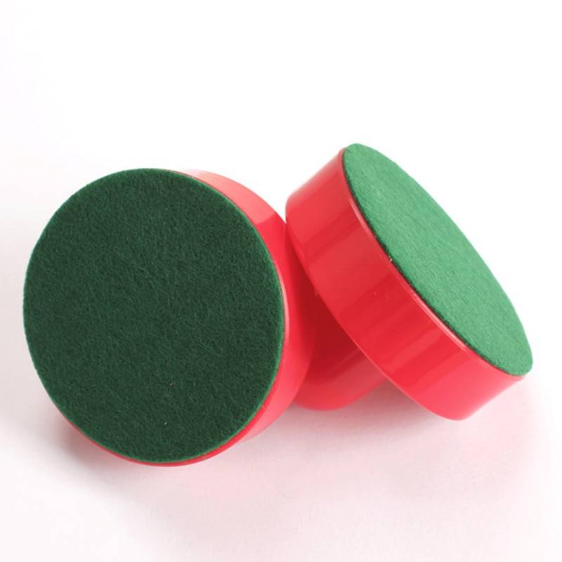 Hög 2 st / set 75mm air hockey bord filtpusher med 63mm puck klubbor målvakter hund 88