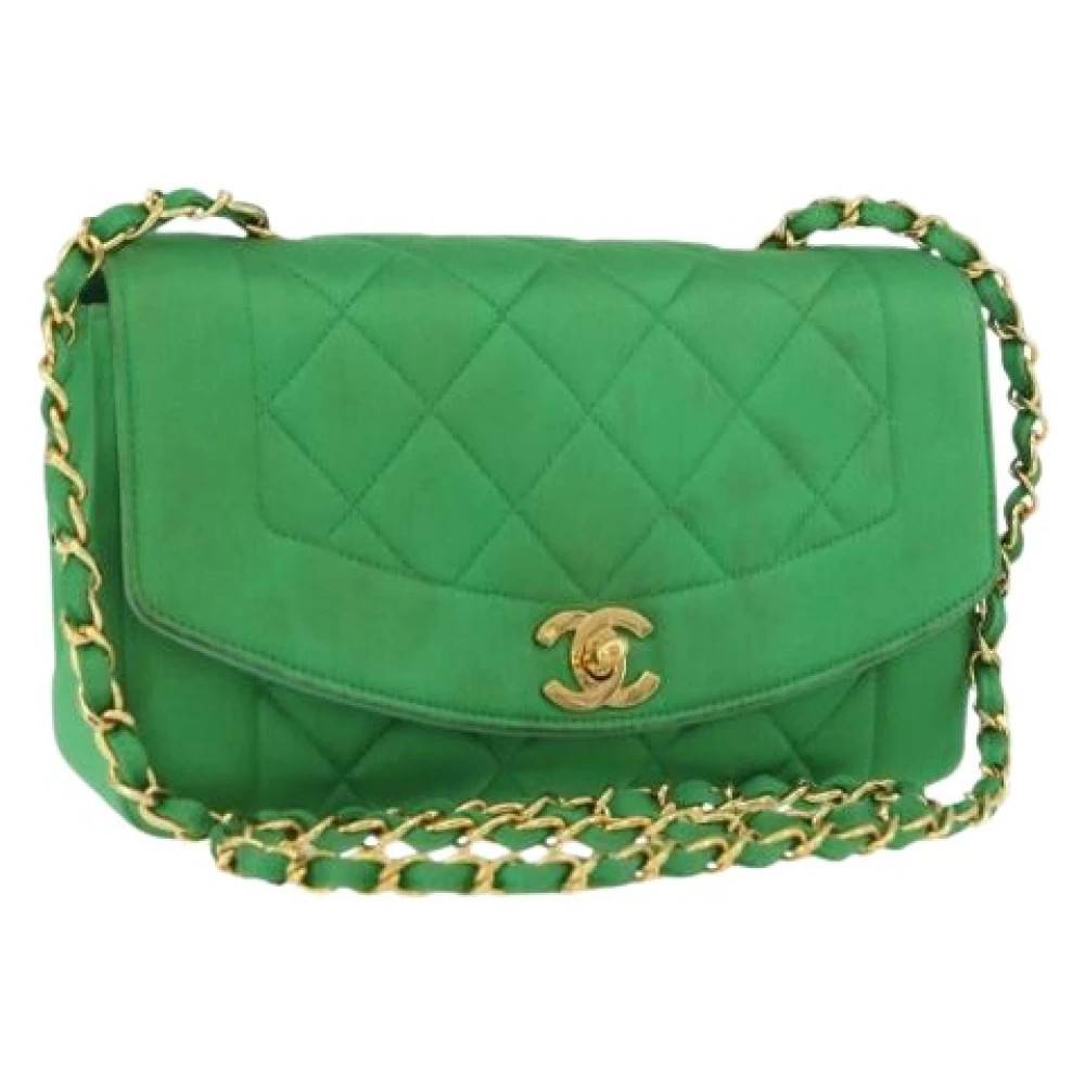 Chanel Vintage - Pre-owned Vintage Satin Shoulder Bag Vintage - Dam - ONE Size -