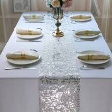 1pc Gold Sparkly Glitter Aluminum Foil Grid Tablecloth, Suitable For Party, Birthday, Wedding, Christmas, New Year Decorations