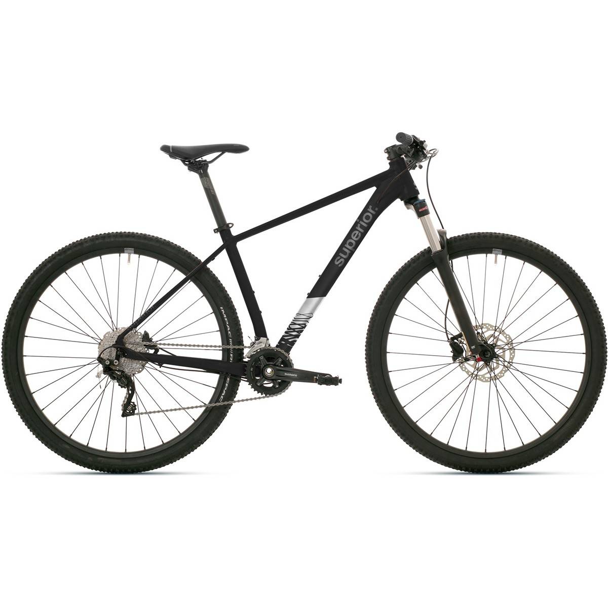 Hardtail MTB Superior XC 6.7 Matte Black/Chrome S 2025