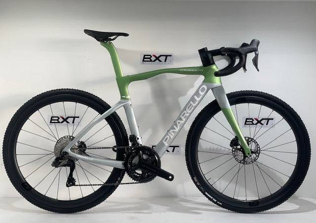 Pinarello Crossista F9 2024 - Shimano Ultegra Di2 2x12sp Power Meter - MOST Ultrafast 40 - 105 / 580 / g431 lizard green
