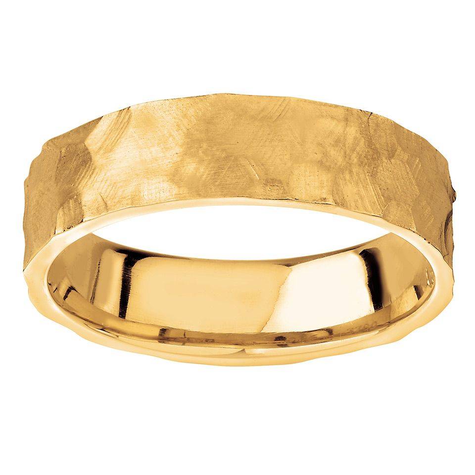 Förlovningsring i 18K guld 6mm, 57