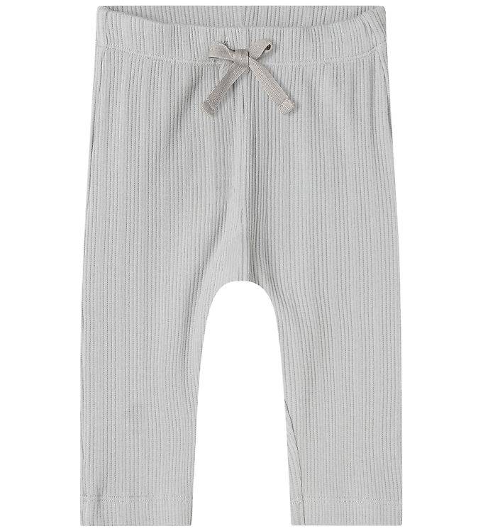 MarMar Byxor - Modal/Rib - Pitti - Blue Haze - MarMar - 2 år (92) - Byxor - Bomull