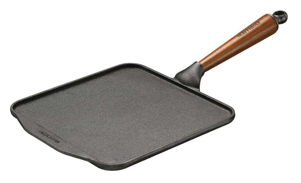 Fyrkantig Pannkakspanna med Trähandtag - Skeppshult