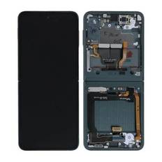 Samsung Galaxy Z Flip 3 5G 2021 (SM-F711B) Skärm med LCD Display Original - Grön