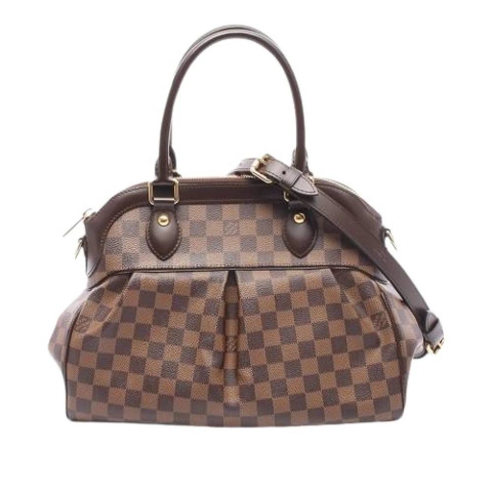 Louis Vuitton Vintage Pre-owned Vintage Håndtaske - Vintage - Dame - Brun - ONE SIZE - Tyl