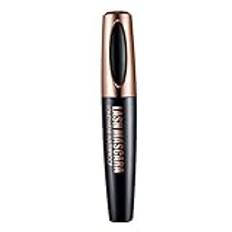 Natural 4D Silk Fiber Lash Mascara, 4D Lash Mascara Natural Silk Fiber Eyelash Waterproof Extra Long Lash Eye Makeup långvarig