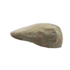 Oakmoor Harris Tweed sixpence hat, mosgrøn - S - 57 cm