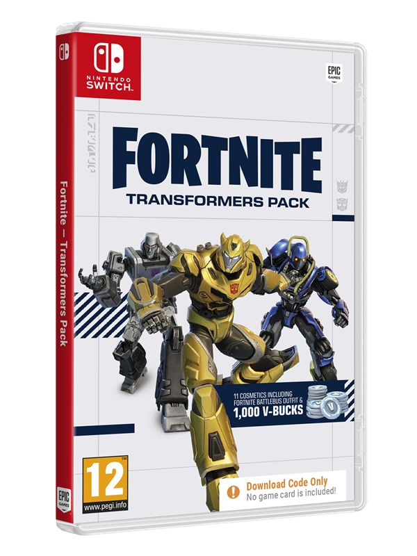 Fortnite: Transformers Pack (Code in a Box) - Nintendo Switch - Action