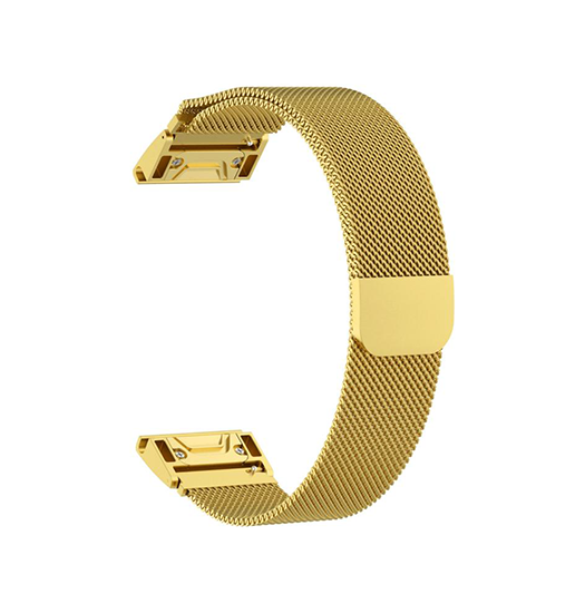 Garmin QuickFit 26mm - L'Empiri™ Milanese Loop / Rem - Guld