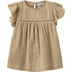 Sofie Schnoor Corettesk Skjorte Stl. 4 år / 104 cm fepojkar - Skjortor Från Magasin - Soft Brown (4 år / 104 cm)