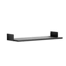 New Works - New Works Standard Shelf Kit Black Ash/Black - Hyllor och hyllsystem - Knut Bendik Humlevik - Svart - Trä