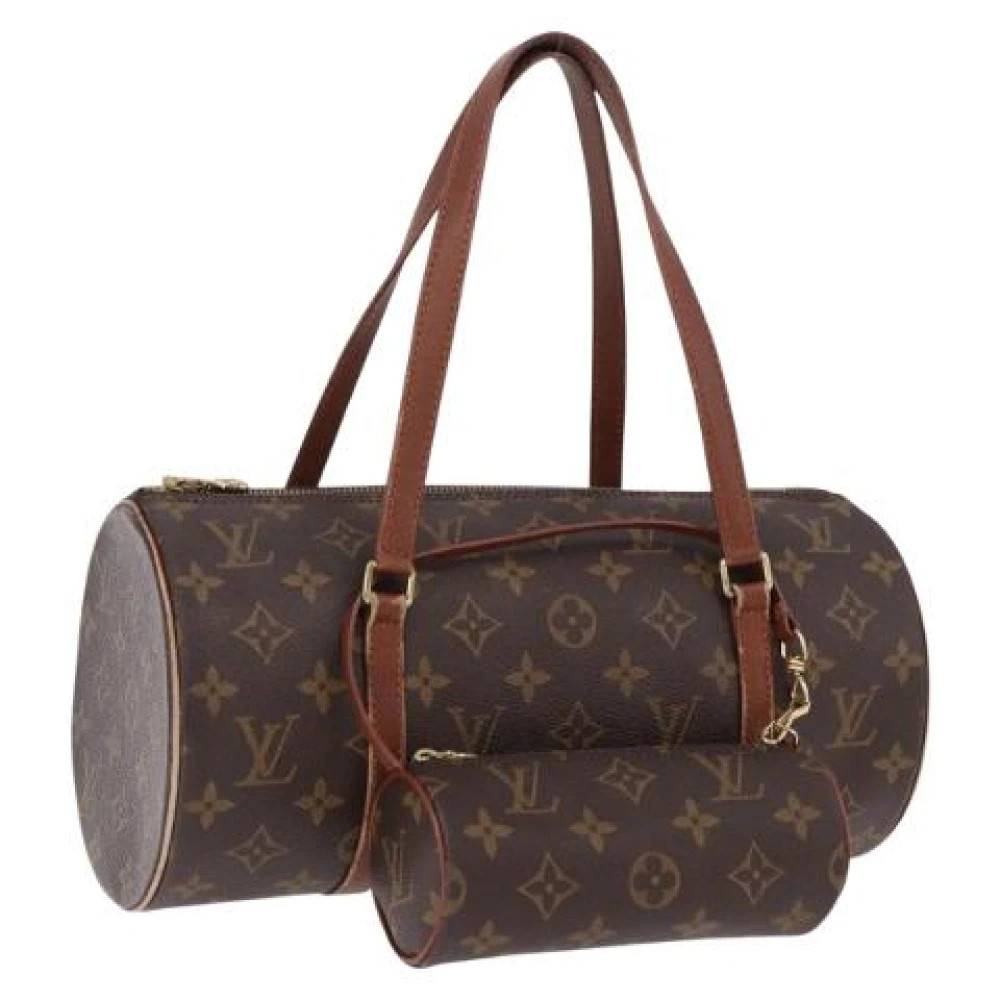 Louis Vuitton Vintage Pre-owned Vintage Monogram Skuldertaske - Vintage - Dame - Brun - ONE SIZE - Uld