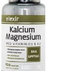 Kalcium/Magnesium 120 tabletter Elexir Pharma