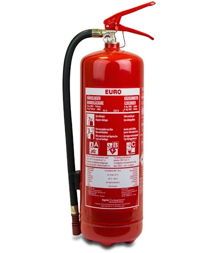Pulversläckare ABC : Typ - 6kg 55A