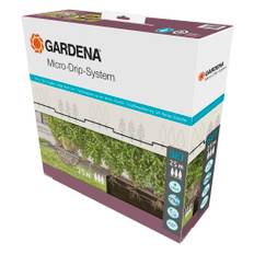 3 stk Gardena micro-drip hæk-/busksæt, 25 m