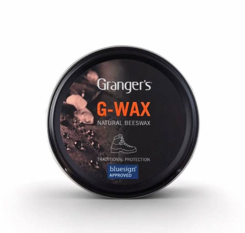 Grangers G-Wax Lædervoks til sko og støvler.