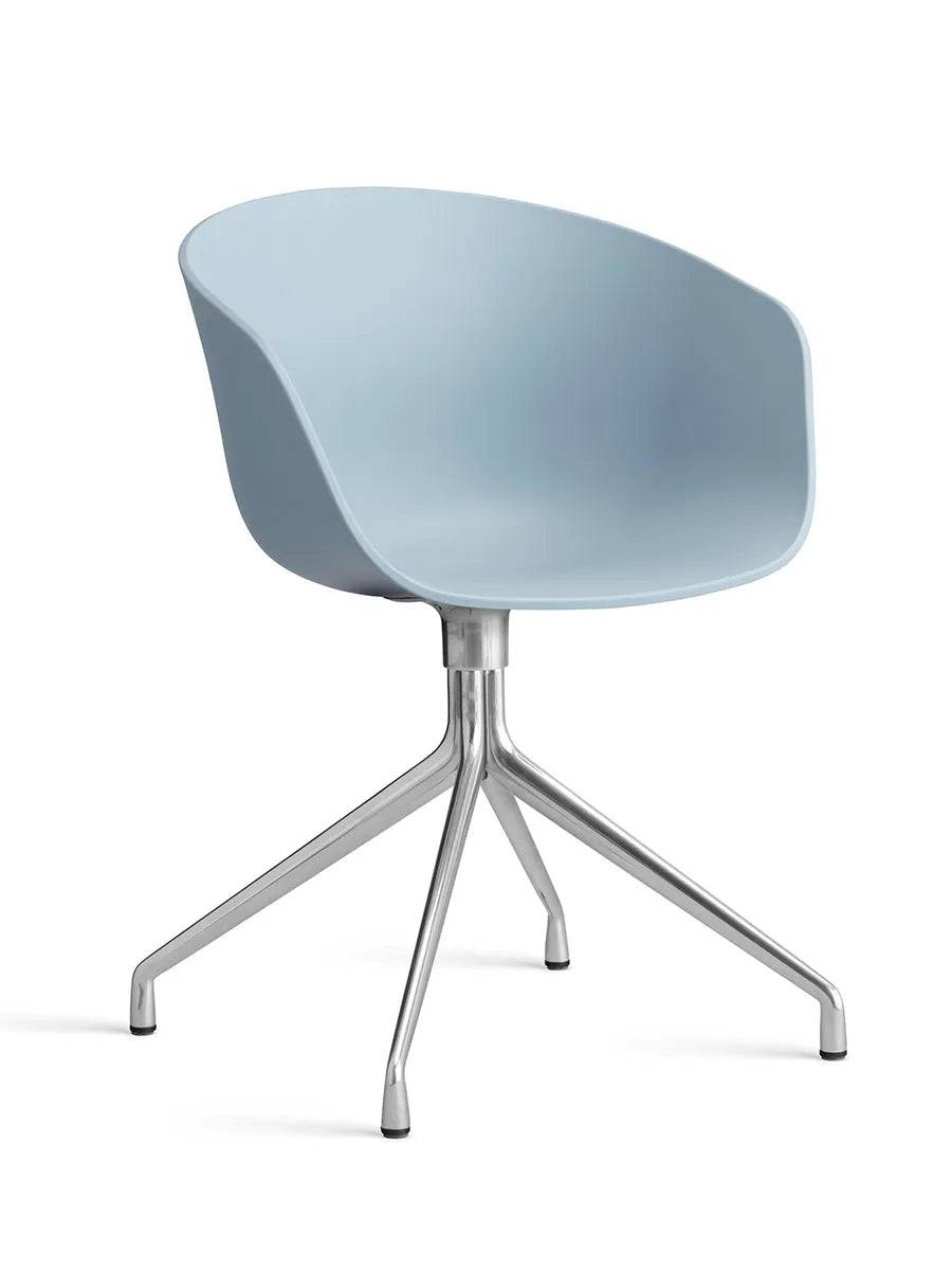 About a Chair AAC20 fra Hay Slate Blue / Poleret aluminium - Jacobsen Plus