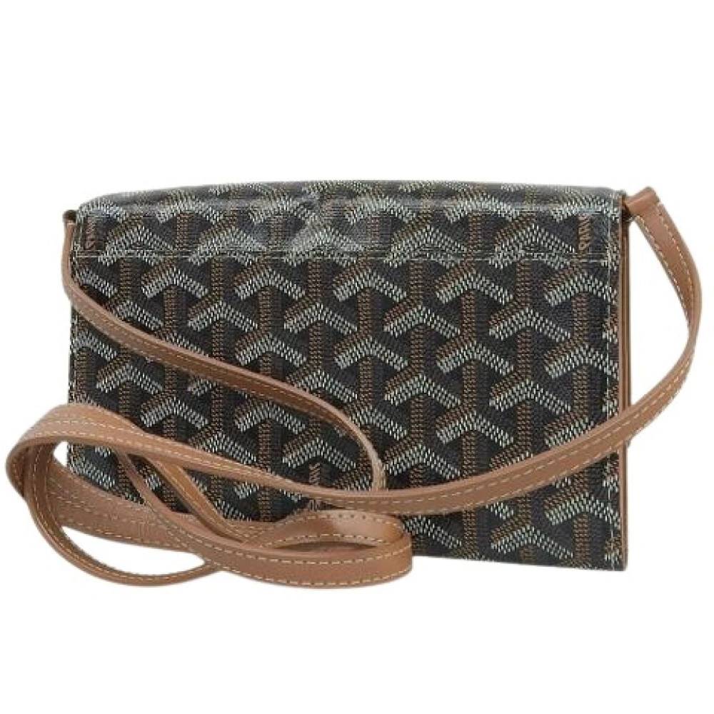 Goyard Vintage Pre-owned Vintage Skuldertaske - Vintage - Dame - Sort - ONE SIZE - Uld