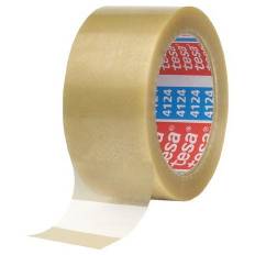 Tesa 4124 pakketape PVC-folie 65 my klar