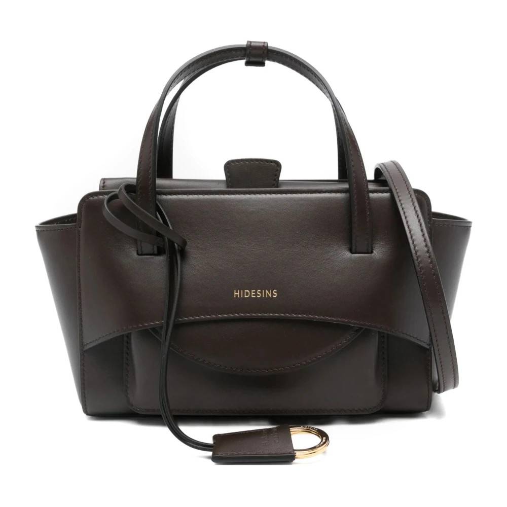 Hidesins Flap S Taske - Tasker - Dame - Brun - ONE SIZE - Bomuld