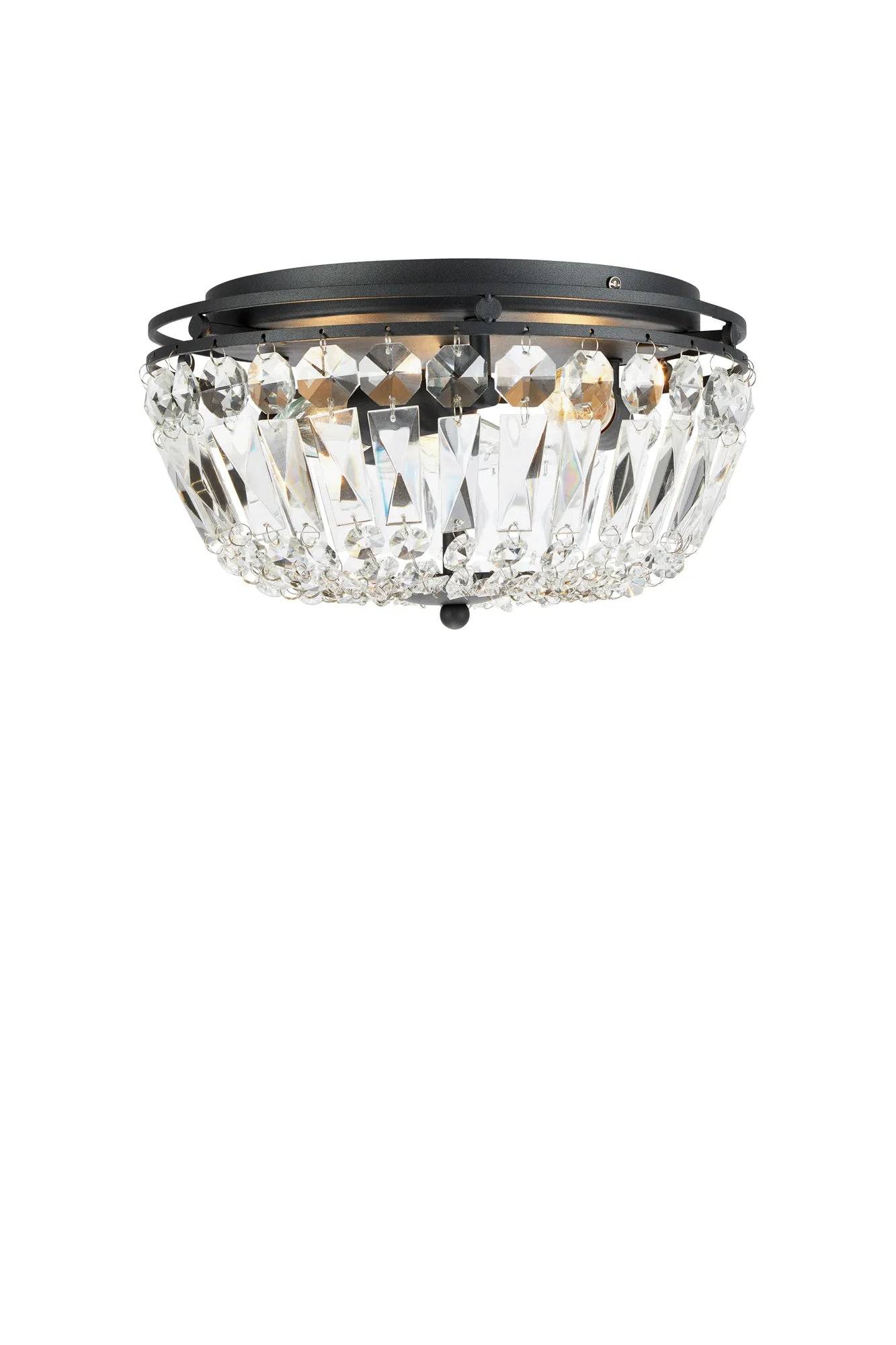 Vasa Kristallplafond Svart