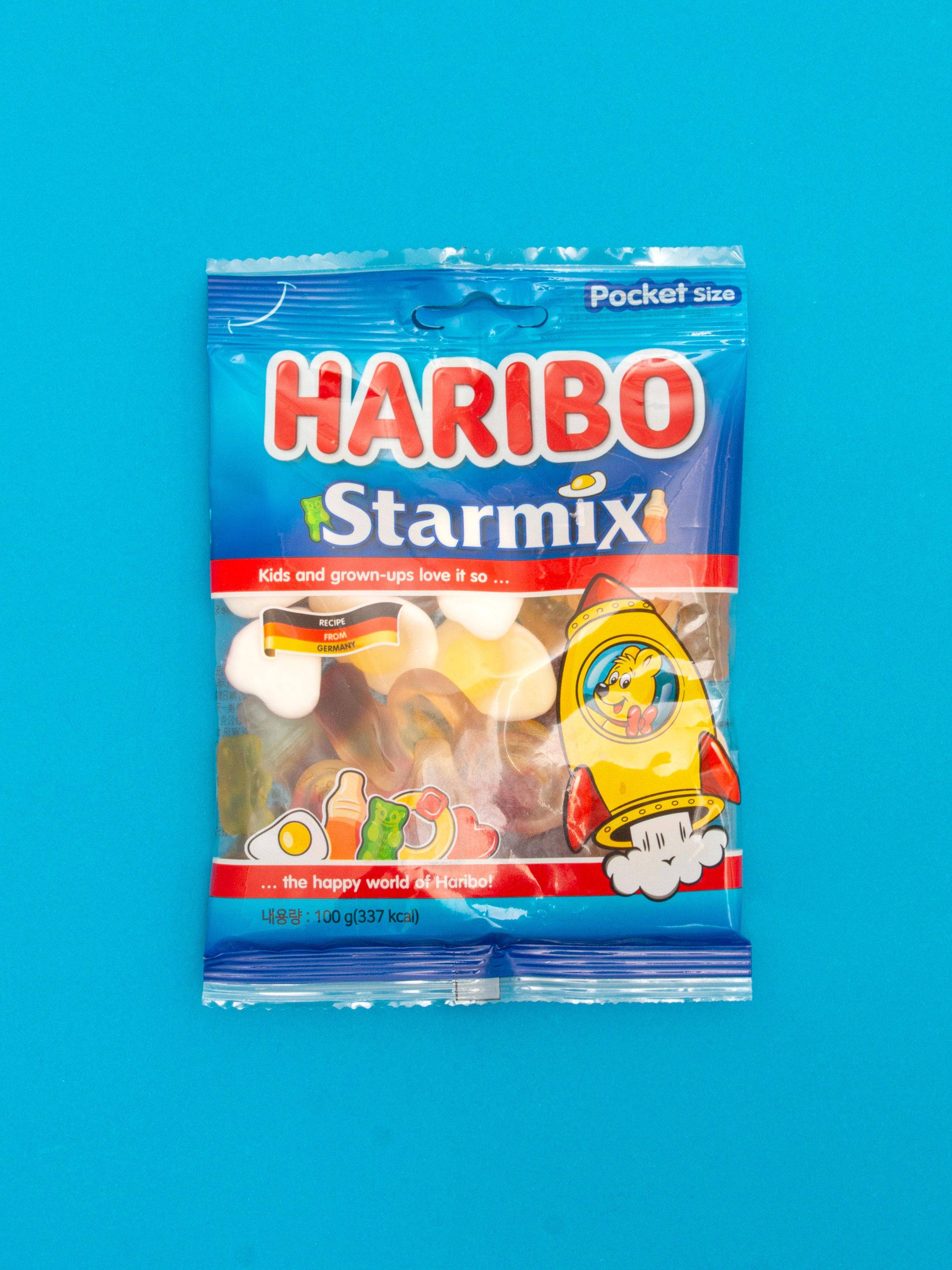 Haribo Star Mix Gummigodis 100g Påse