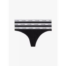 Calvin Klein Women 3-pack Thong Qd5209e Black