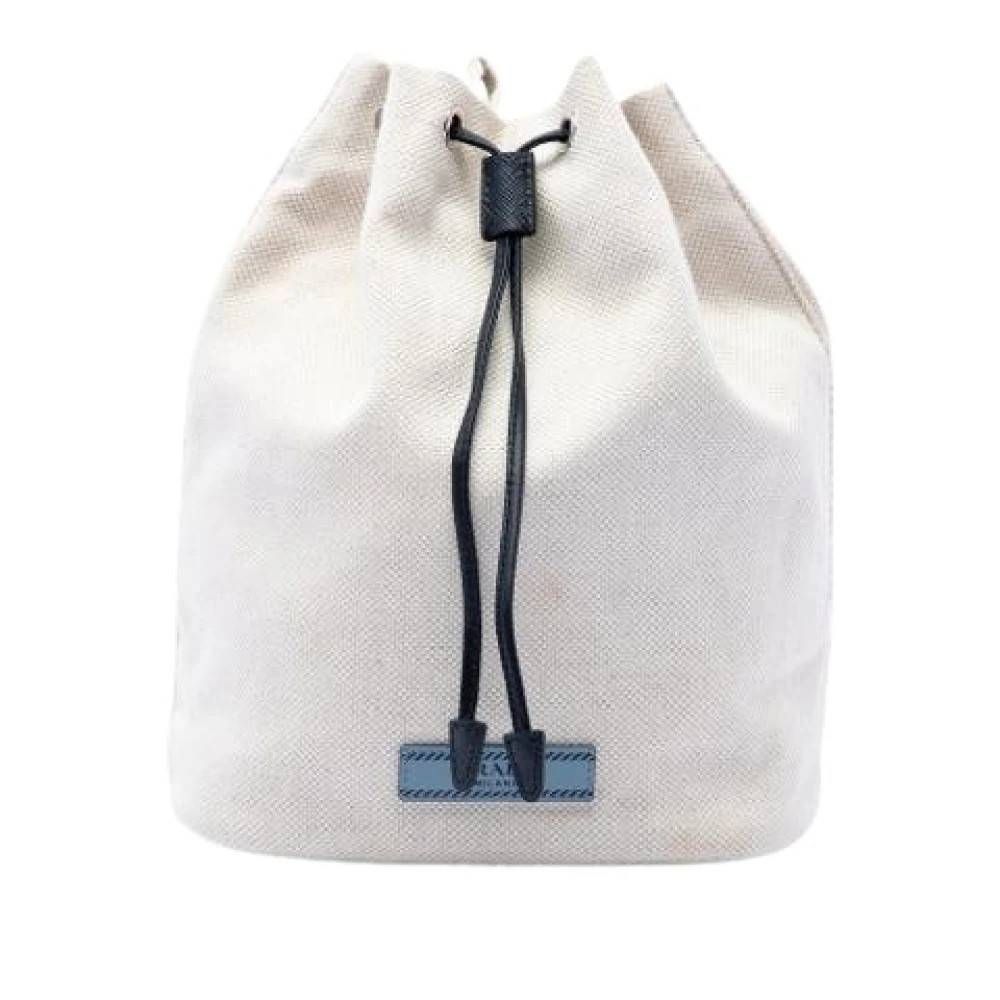 Prada Vintage - Pre-owned Canvas Pouch Vintage - Dam - ONE Size -