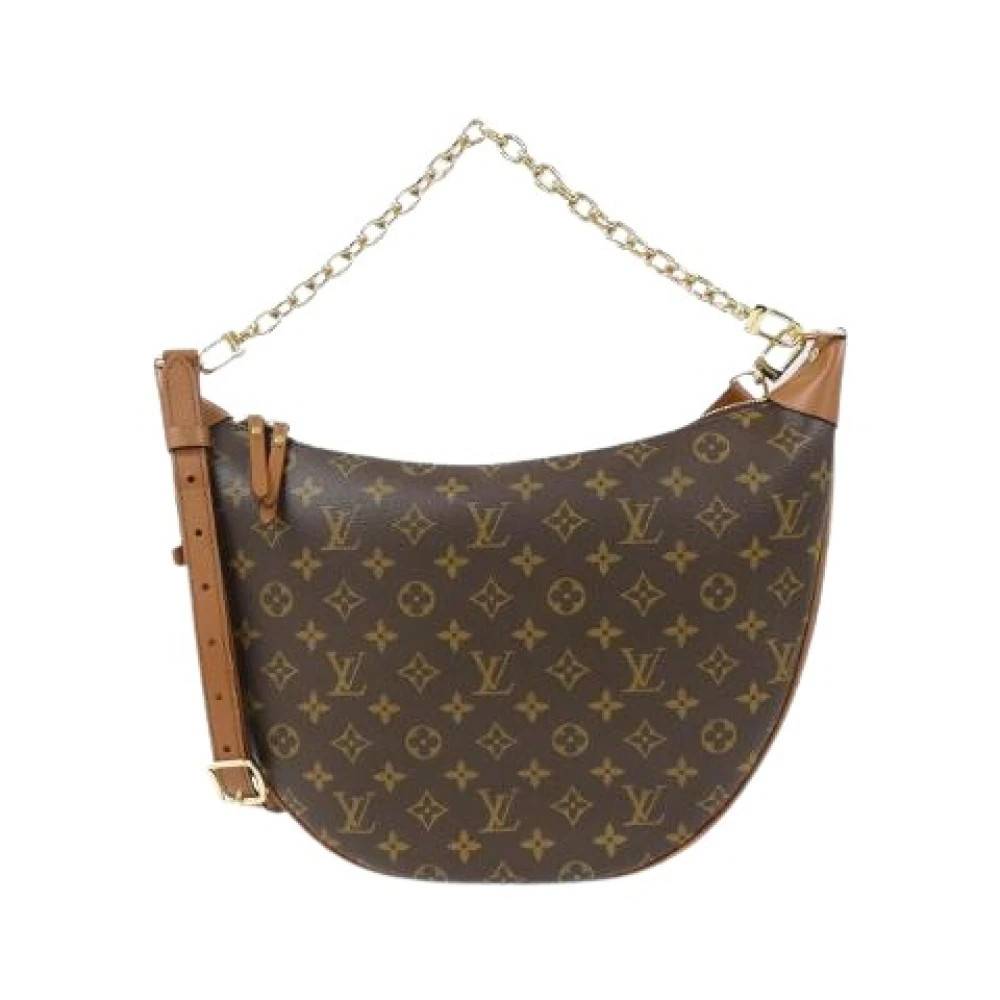 Louis Vuitton Vintage - Pre-owned Monogram Reverse Loop Hobo Axelväska Vintage - Dam - ONE Size -