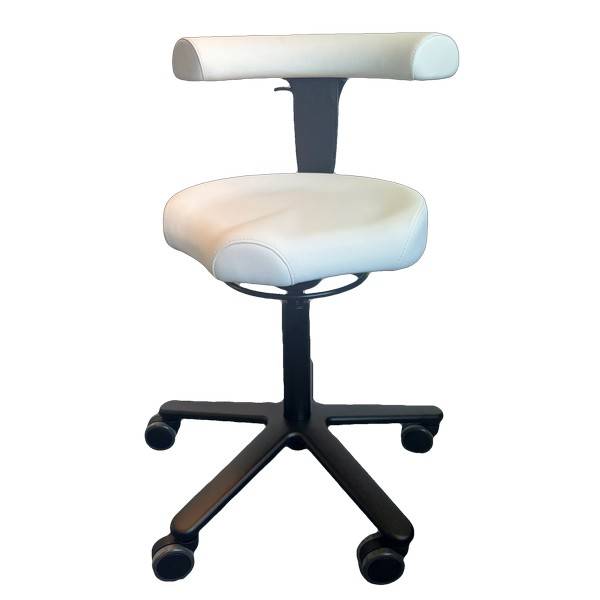Behandlerstol Ergoshape 360 plus - Chrome - Behandlerstole - Ergonomisk behandlerstole - Wellnessudstyr.dk.