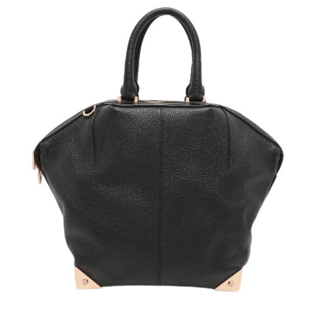Alexander Wang Pre-owned Pre-owned Læder Satchel - Vintage - Dame - Sort - ONE SIZE - Læder