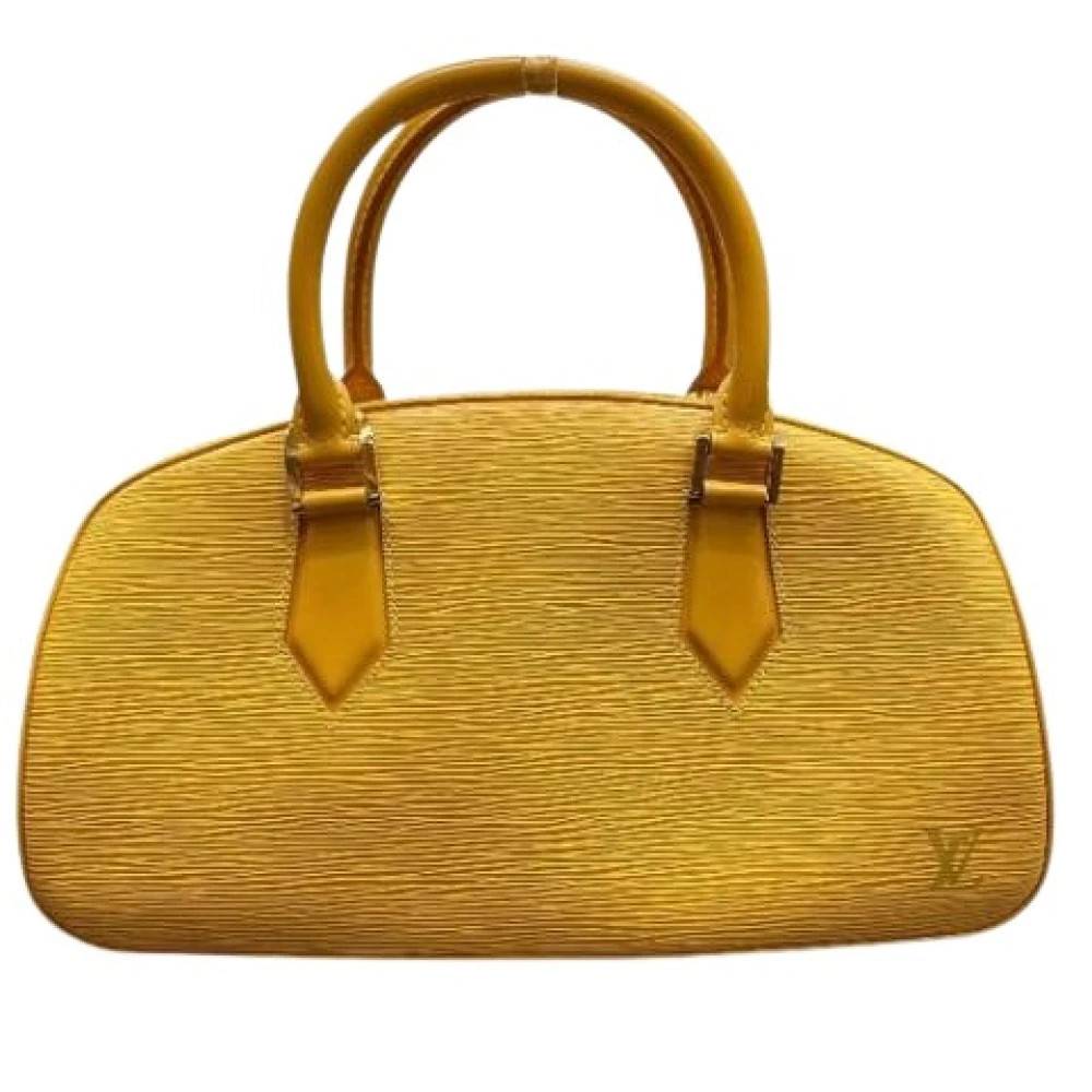 Louis Vuitton Vintage Pre-owned Vintage Håndtaske - Vintage - Dame - Gul - ONE SIZE - Læder