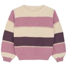 Minymo Kid's Pullover L/S Knit Sweatere Børn størrelse 122 farve pink