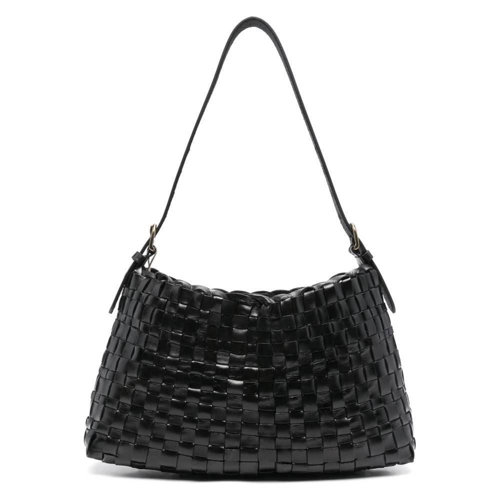 Dragon Diffusion Hobo Salvage Irregular Woven - Tasker - Dame - Sort - ONE SIZE - Uld