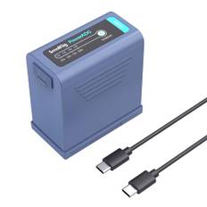 SMALLRIG Battery NP-F970 Akku 10500 mAh Ersatzakku für Sony NP-F970 F960 F950 F930 F550 F570 F750, USB-C schnell aufladbarer Kamera-Akku für Monitore, LED-Videoleuchten, Camcorder - 4267