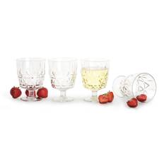 Picnic glas i plastik 4-pak