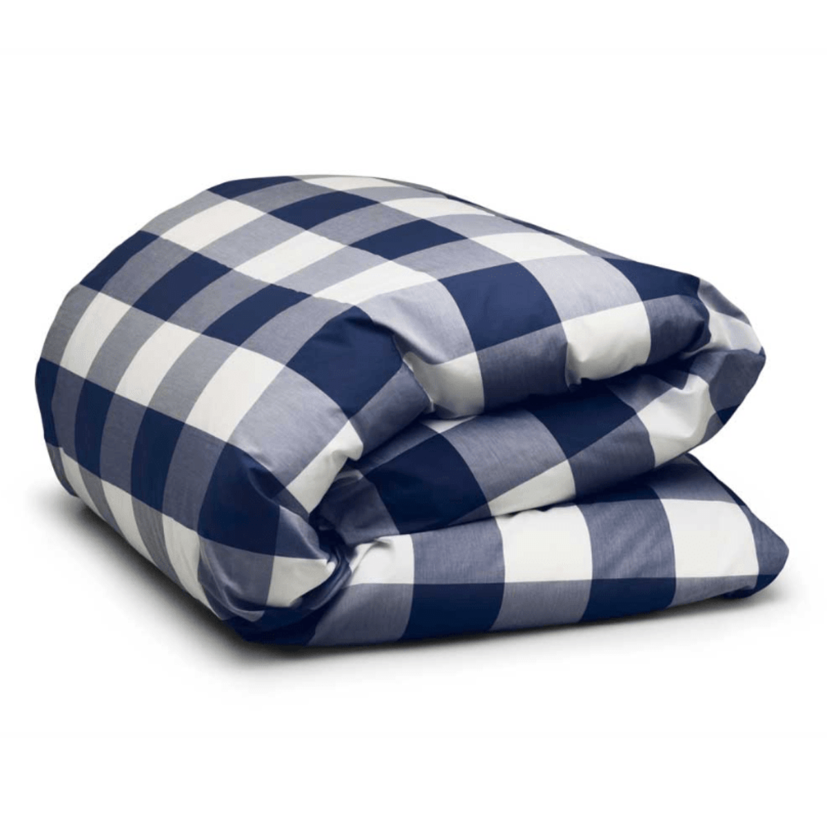Hästens Original Check Påslakan - 240x220 / Double Blue Check
