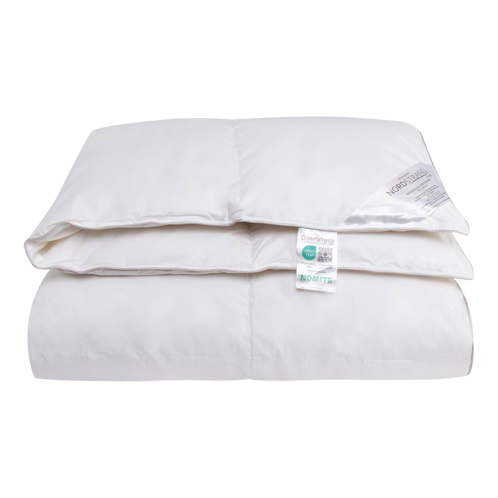 Helårsdyne - 100% moskusdun - Allergivenlig dundyne - 140x220 cm - Nordstrand Home dyne