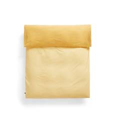 HAY - Duo Duvet Cover 200 x 220 - Golden yellow - Påslakan - Gul